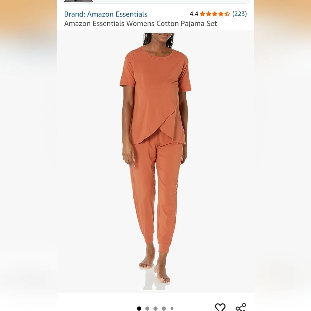 Amazon Essentials Women's Pajama Set - Picture 1 of 14